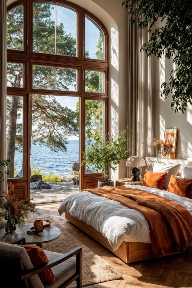 Designing a Serene Master Bedroom: Silk Pillows, Soft Linens, and Calming Wall Anchors