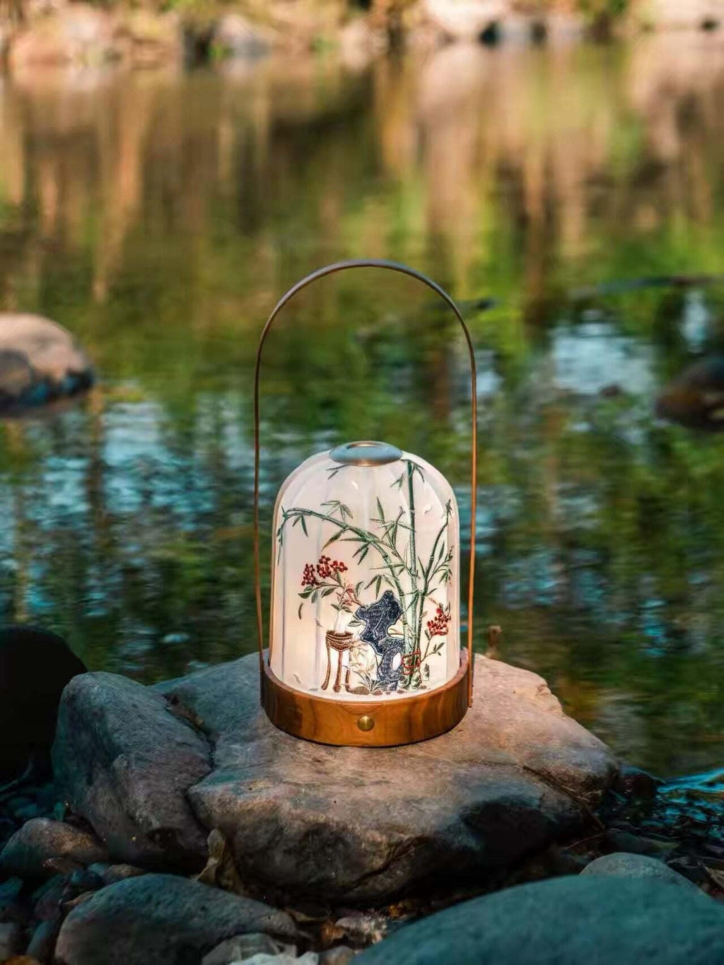 Suzhou Embroidered Lantern Lamp