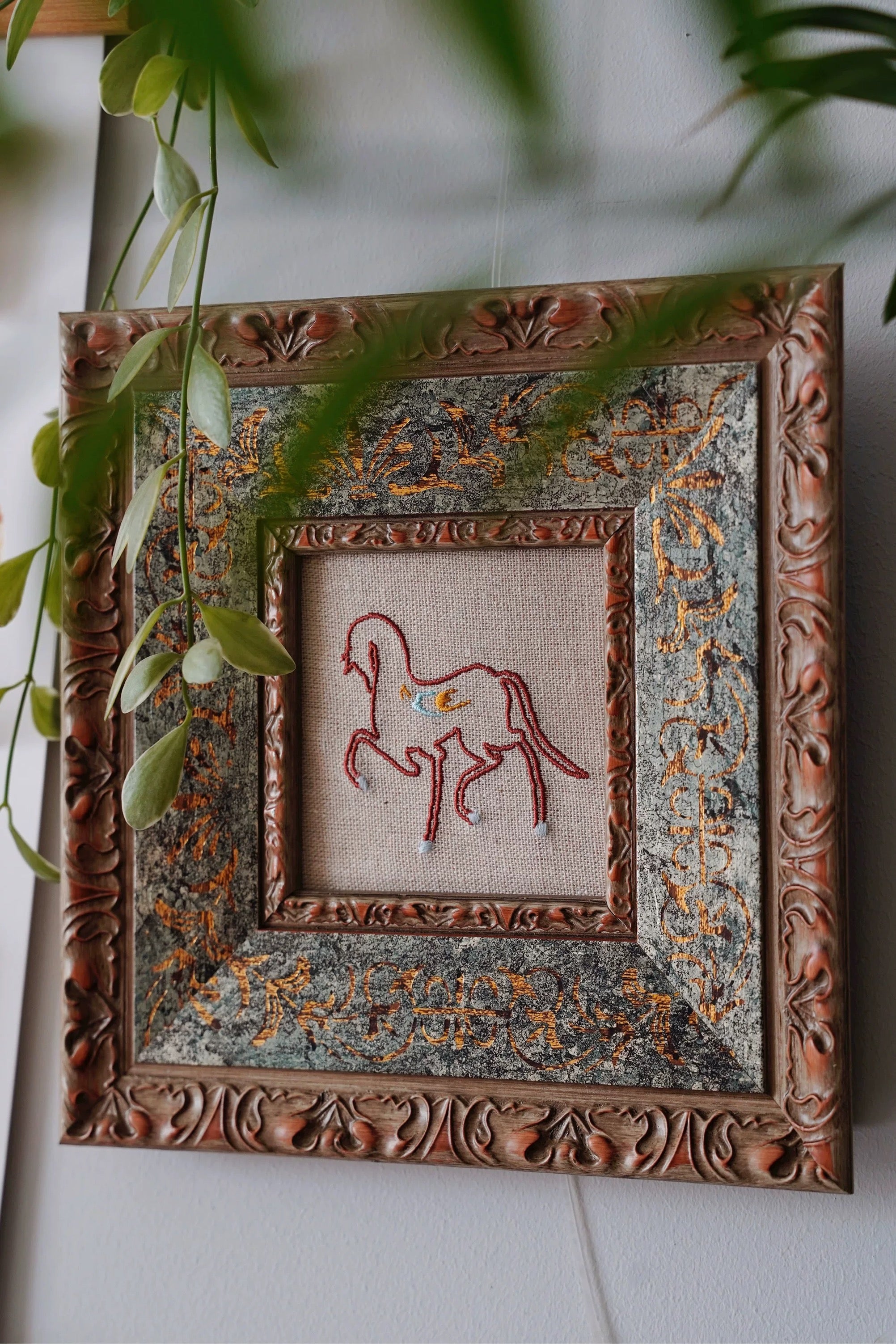 Framed Wall Art for Collected Homes | Needle Talks Art