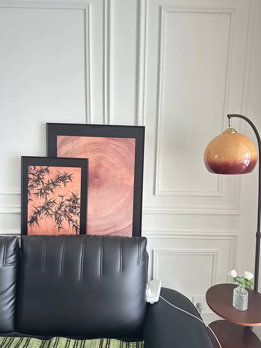 Bamboo Silhouette | Neo-Chinese Textured Wall Art