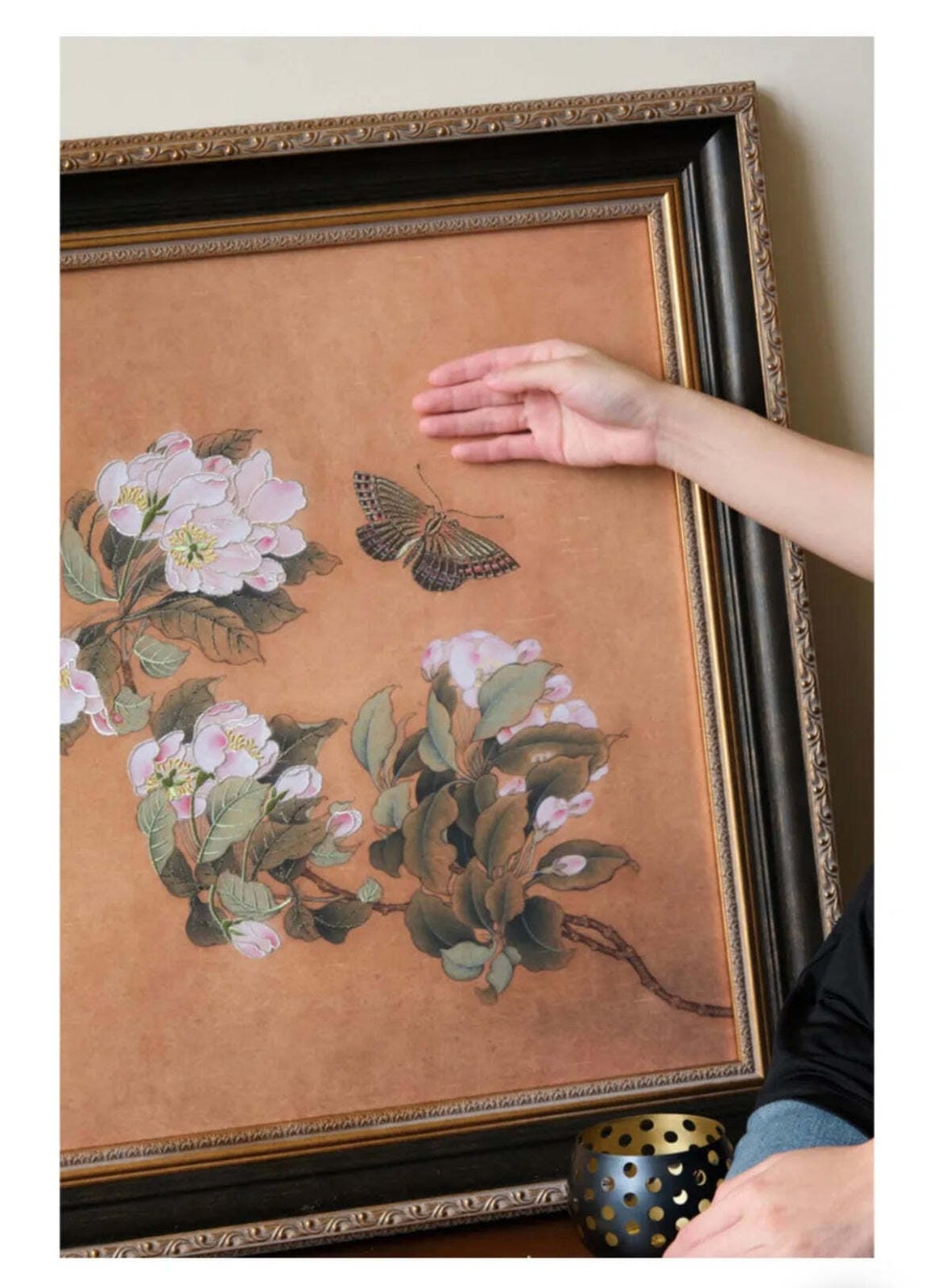[embroidery_art] [craftmanship_exclusive_unique_luxury_product] [home_decor][handbag][Needle_talks_art][gift_option]
